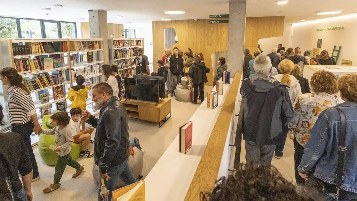 La biblioteca de Tomiño recibe un premio nacional solo un año después de su apertura