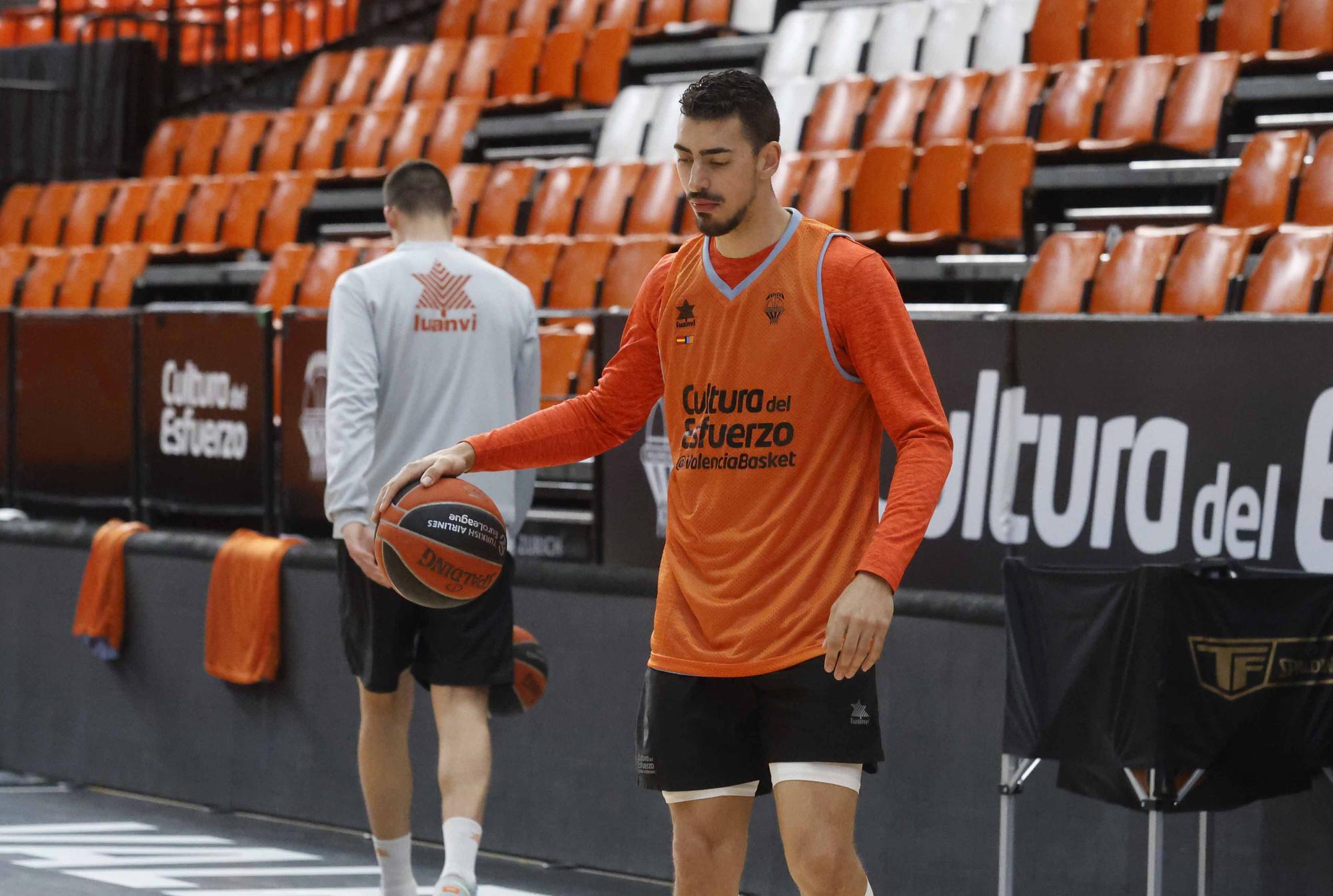 Entrenamiento Valencia Basket Club