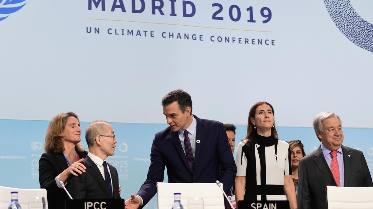 Cumbre del clima. Intervención de Pedro Sánchez en la jornada inaugural