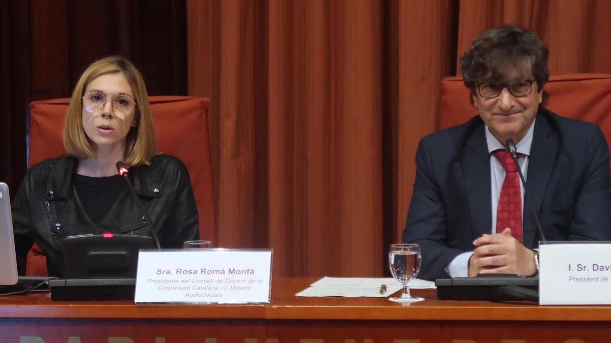 Rosa Romà y David Pérez