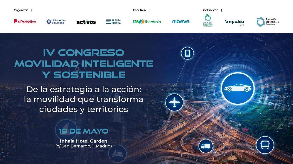 Prensa Ibérica organiza la IV Edición del Congreso de Movilidad Inteligente y Sostenible