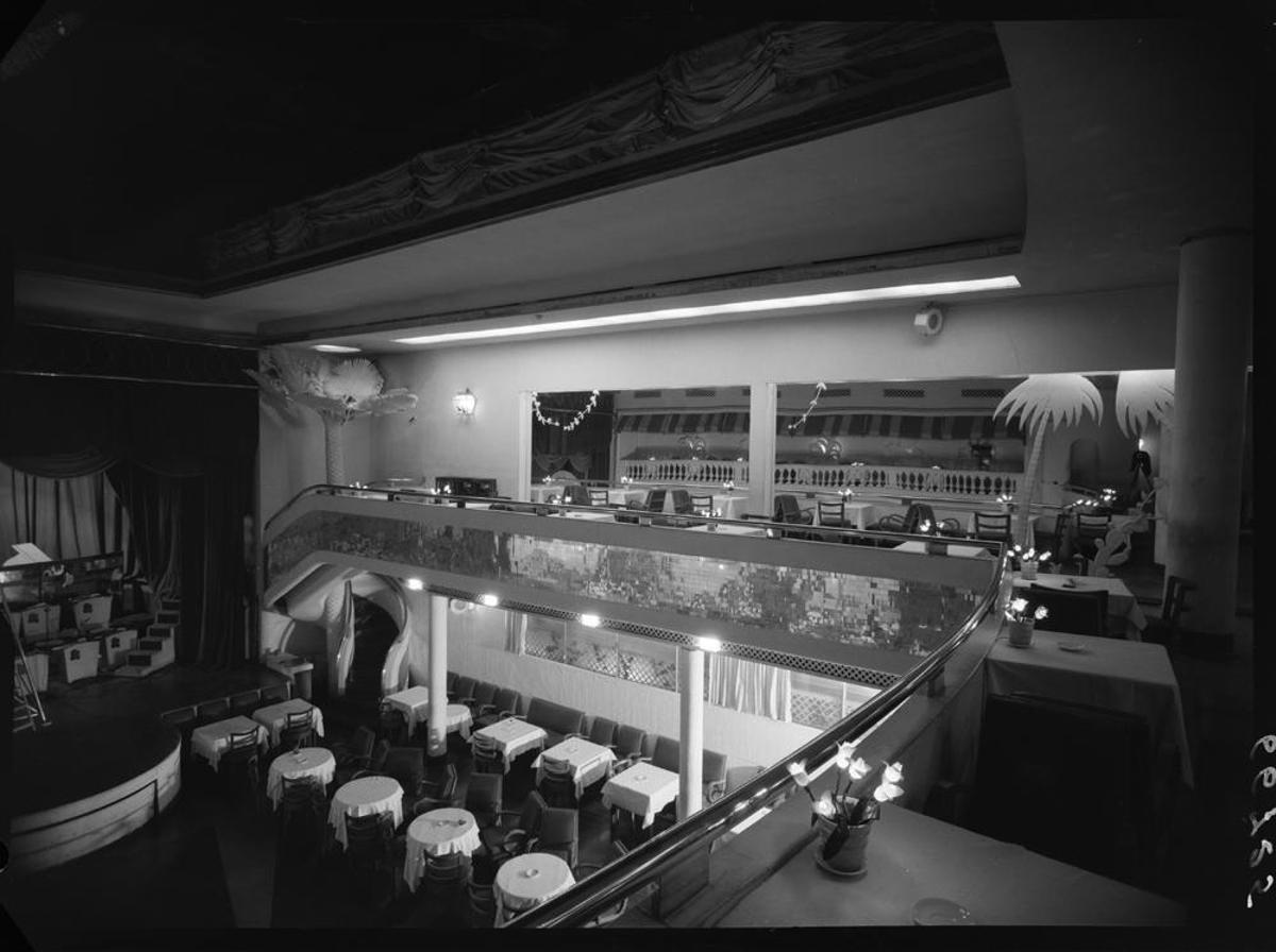 El Salón de Te Casablanca, una de las salas de fiestas frecuentadas por Martín-Santos.