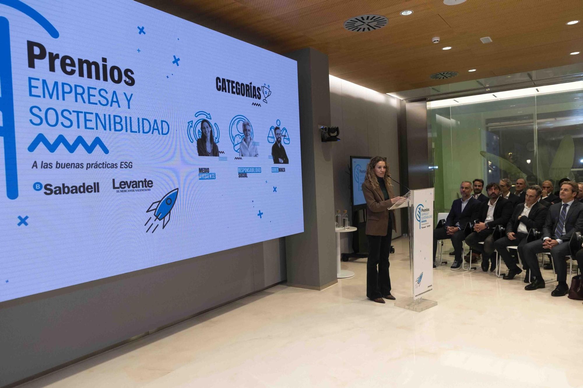Premios Empresa y Sostenibilidad del Banco Sabadell
