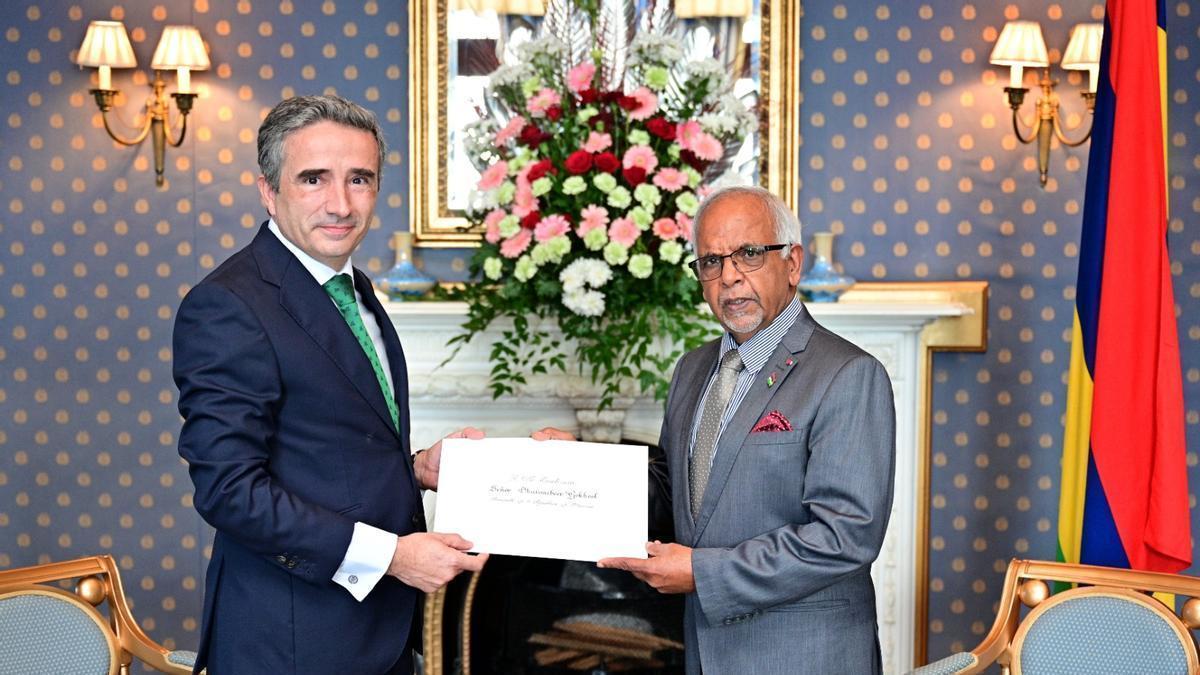 José Manuel Pascual García amplía sus responsabilidades diplomáticas como embajador en Isla Mauricio