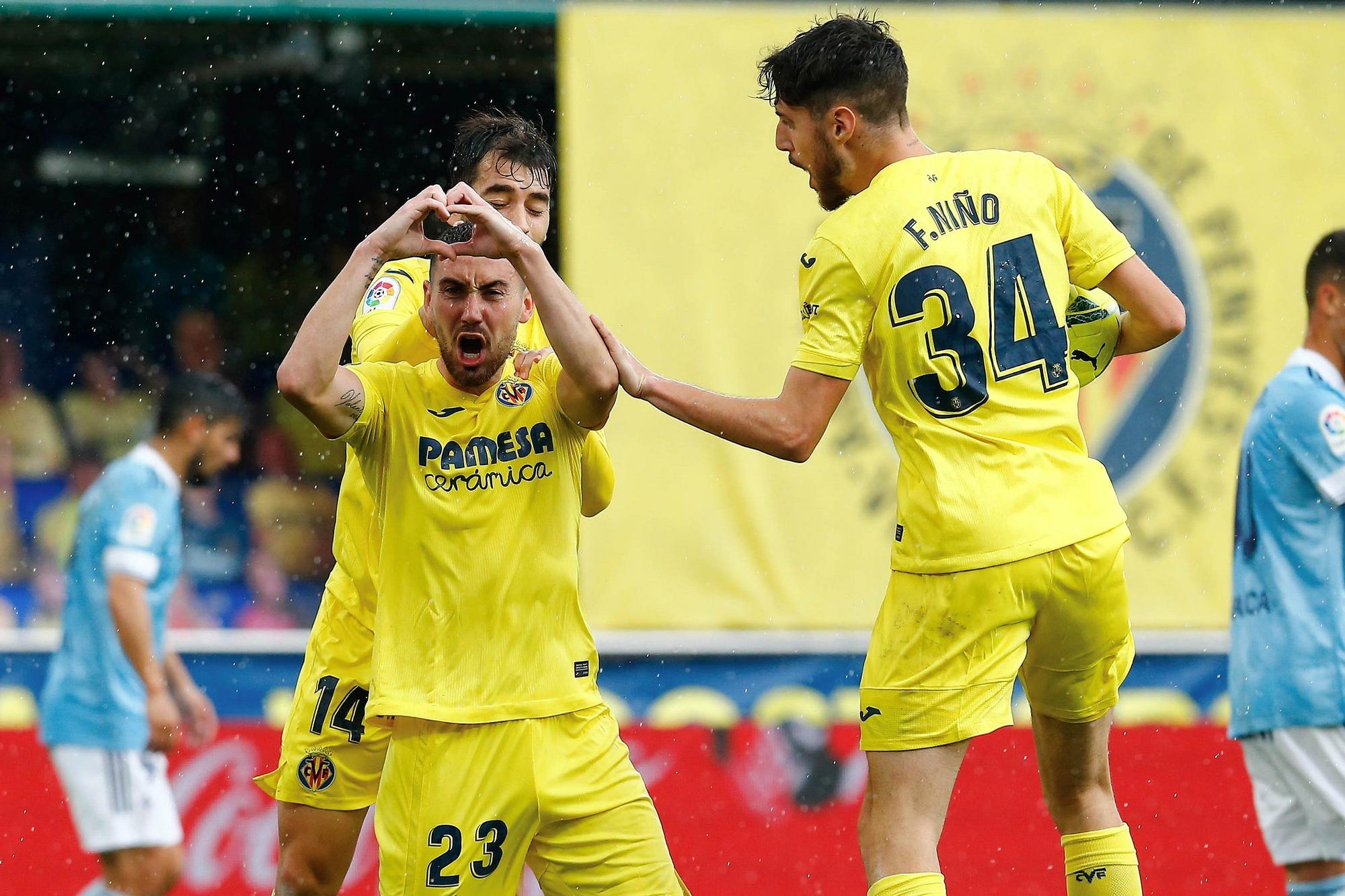 El Villarreal-Celta, en imágenes