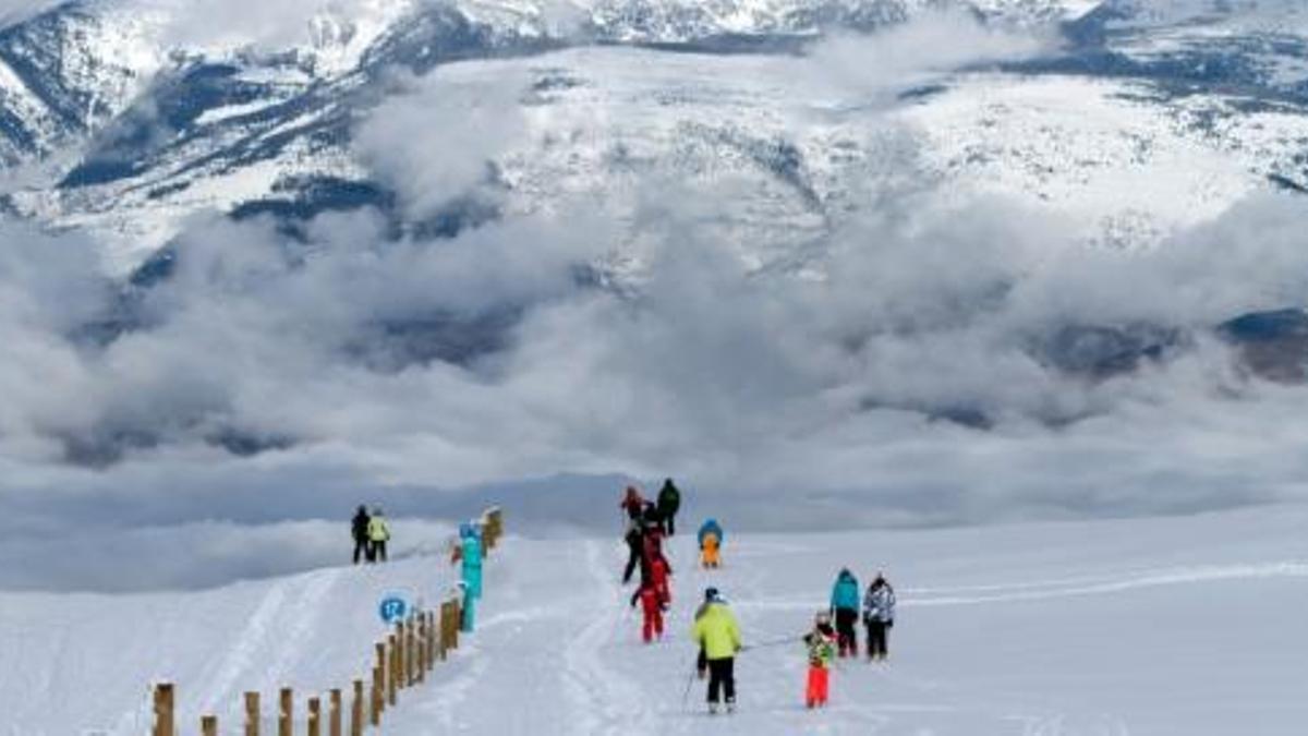 La pista d'esquí de la Molina