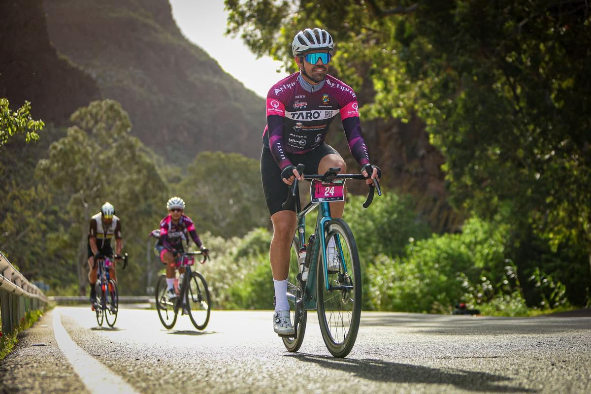 Un momento de la etapa 1 de la prueba ciclista Monte Feliz – powered by Playitas Desafío La Titánica