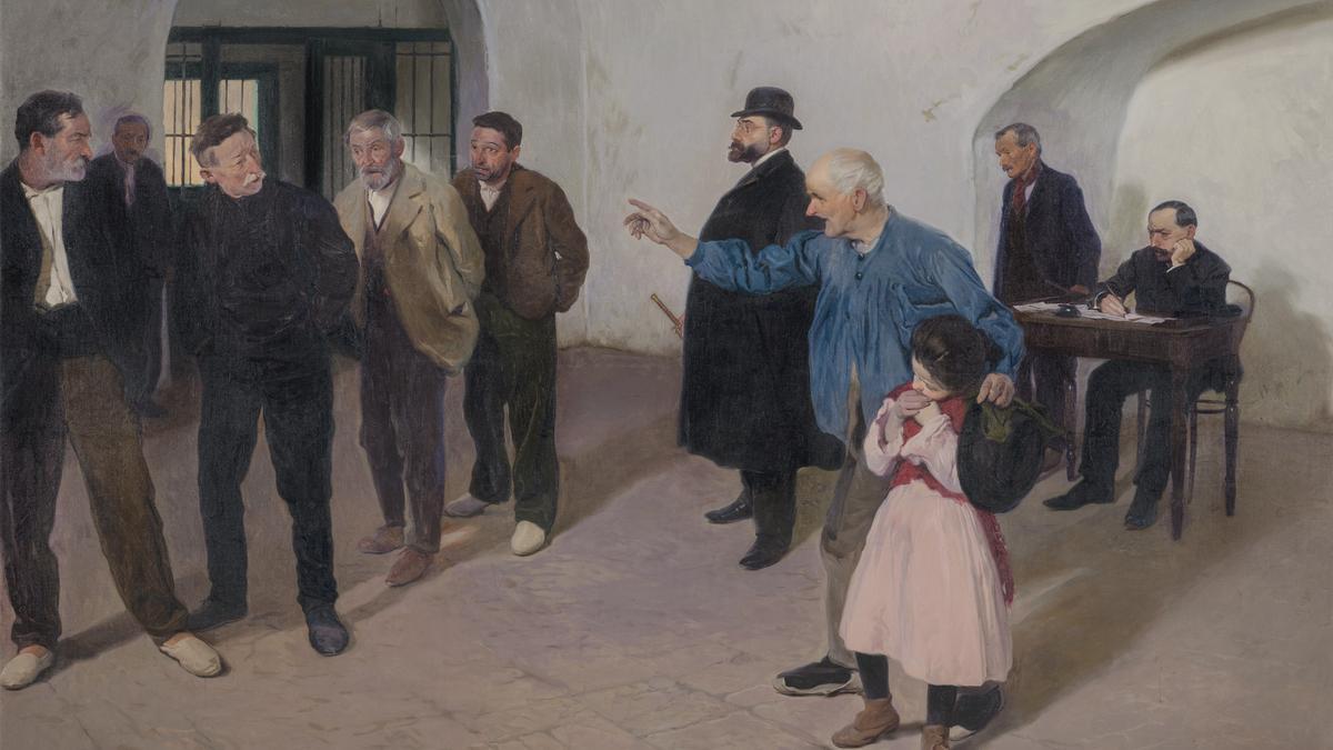 'El sátiro', cuadro de Antonio Fillol (1906).