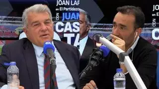 Joan Laporta frena en seco a Juanma Castaño: "¿Qué me está diciendo?"
