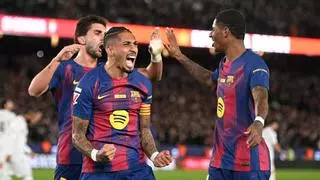 Raphinha garantiza el liderato y las felices fiestas de los culés