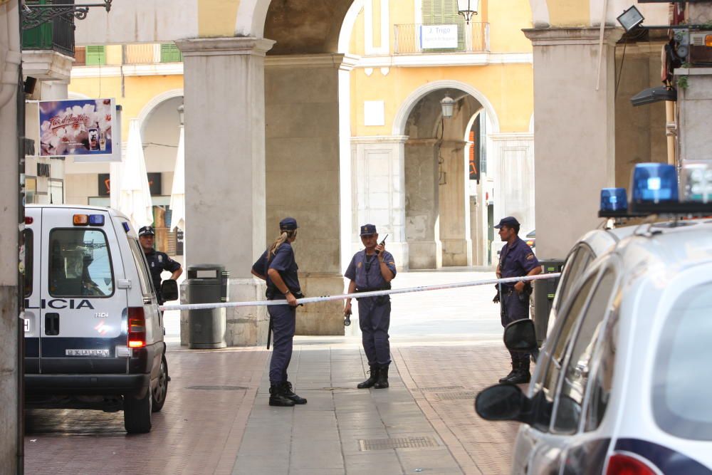 La última bomba de ETA estalló en la Plaza Mayor de Palma