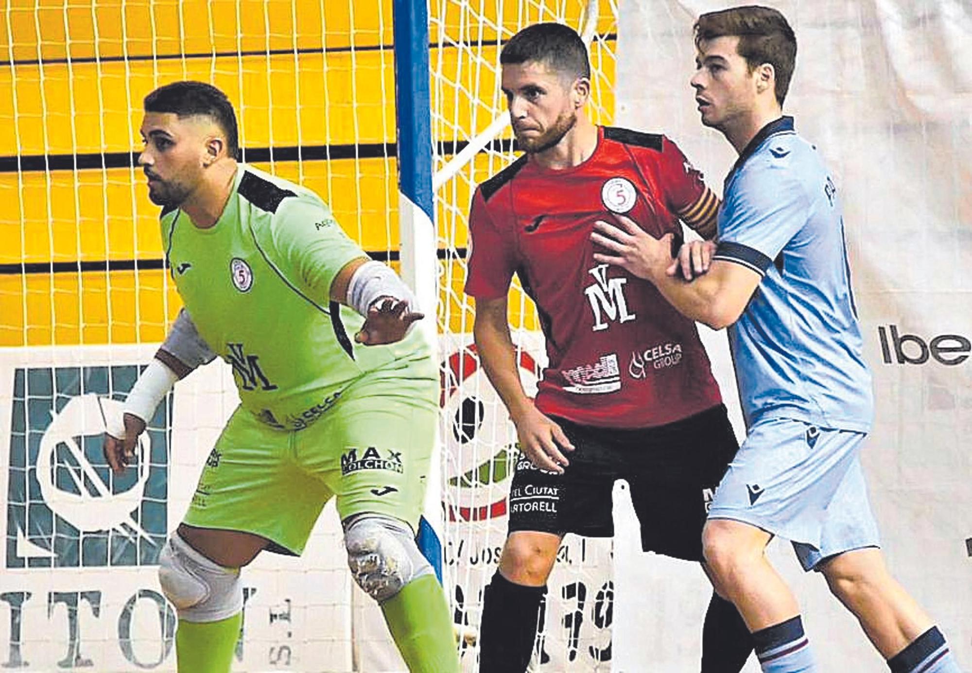 Partido entre el Levante UD FS y el Sala 5 Martorell.