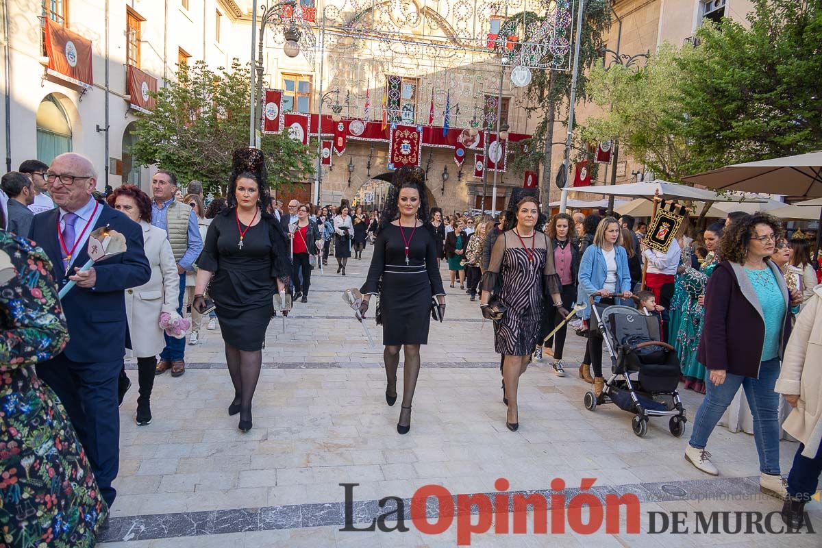 Procesión de subida a la Basílica en las Fiestas de Caravaca