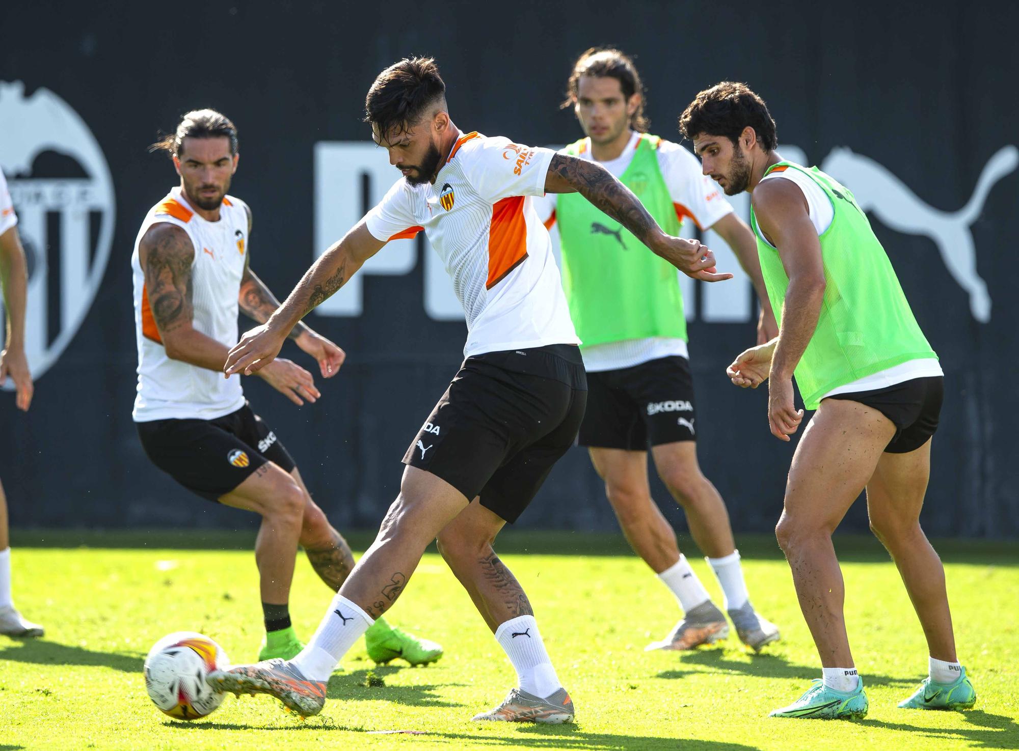 La semana de entrenamientos del Valencia CF