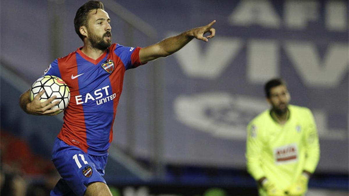 José Luis Morales, jugador del Levante, ha sido crítico con el estilo de juego de Neymar