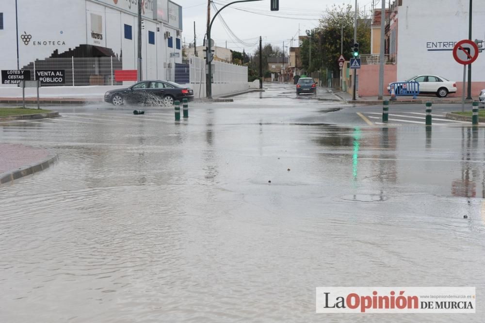 Las consecuencias del temporal en Murcia