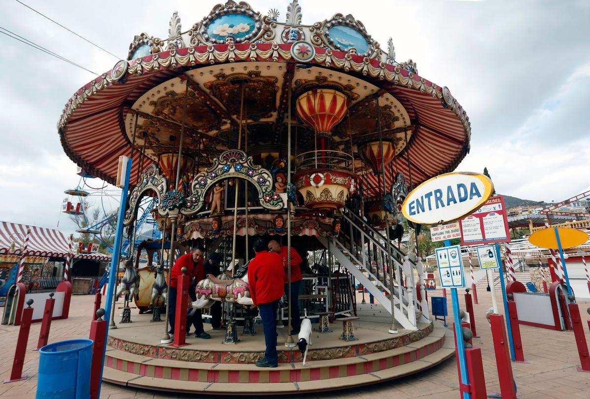 Instalaciones del parque de atracciones Tivoli World en Benalmádena