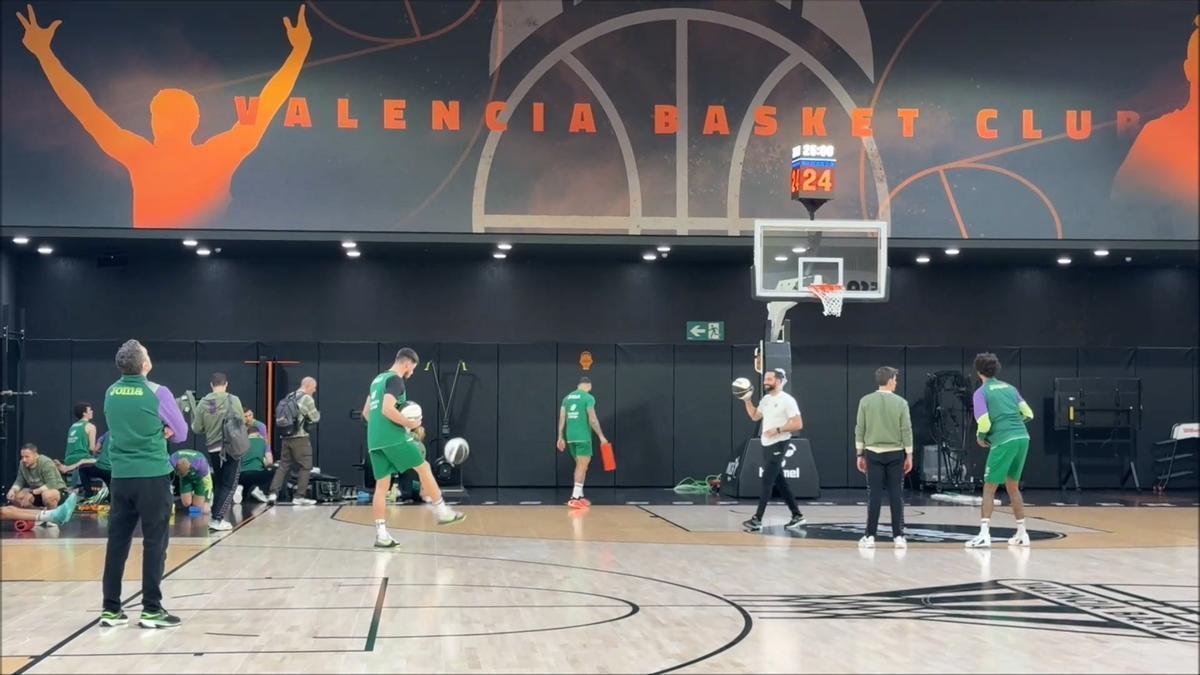 Copa del Rey 2026: el Unicaja ya entrena en Valencia