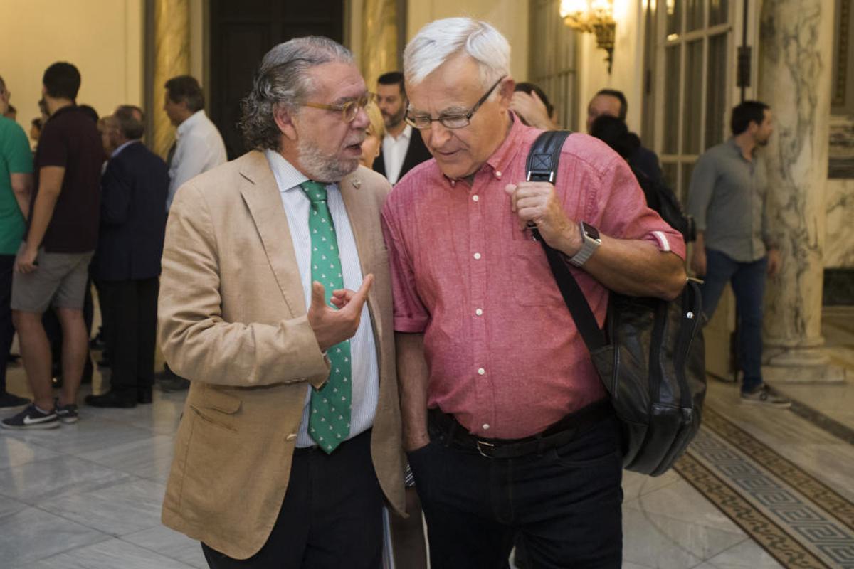 Ramón Vilar y Joan Ribó