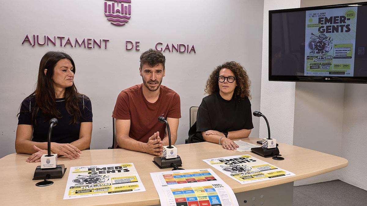 Una imagen de la presentación de l'Escola Emergents