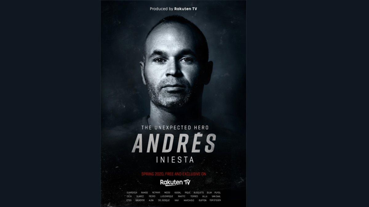 Andrés Iniesta, protagonista del nuevo documental de Rakuten