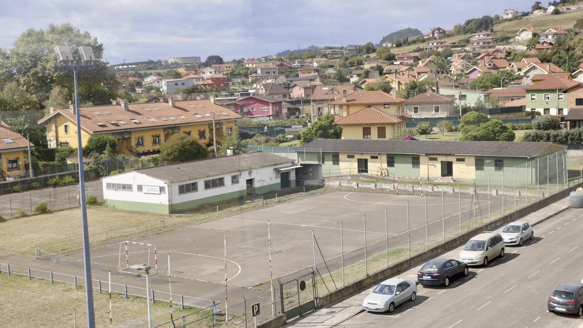 Vista de los terrenos portuarios de Francisco Eiriz.