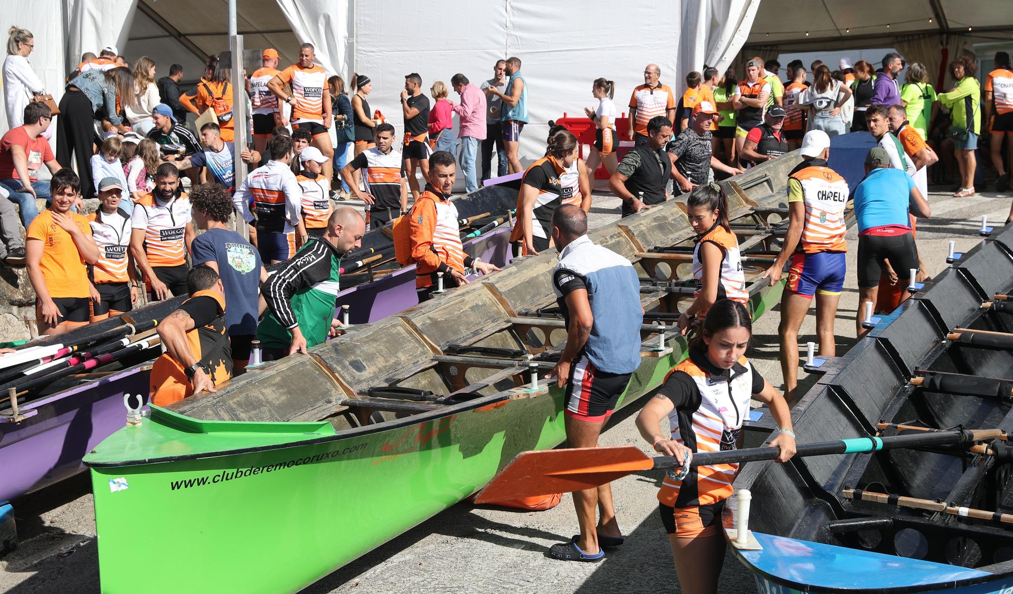 Travesía popular a remo y 200 kilos de ternera para reponer fuerzas