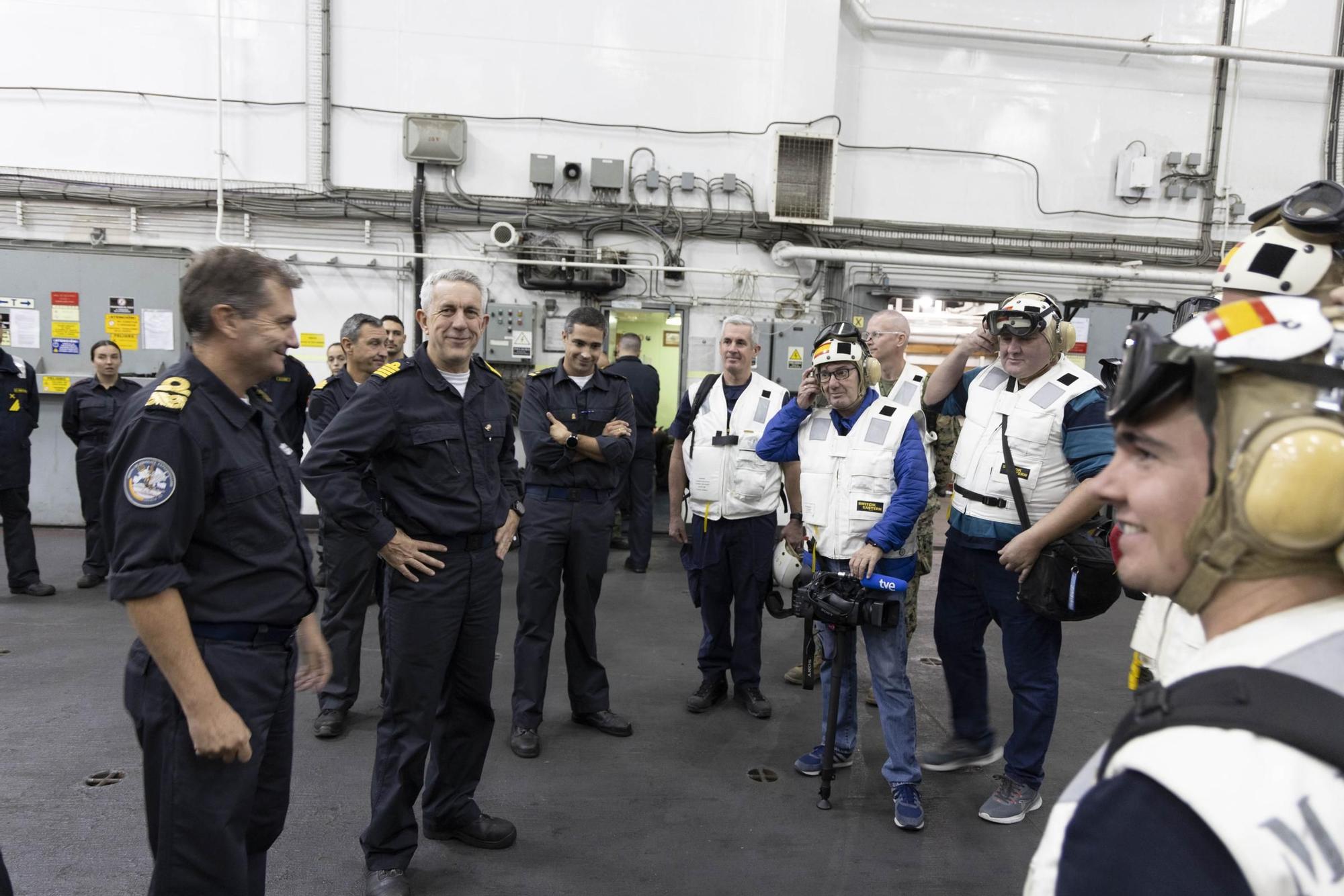 FOTOS: El Ejército de la OTAN se entrena en aguas de Cartagena