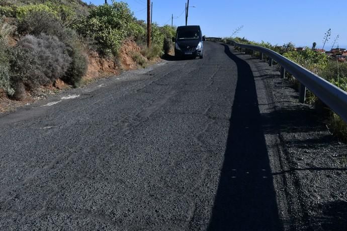 Caminos rurales a asfaltar en Telde