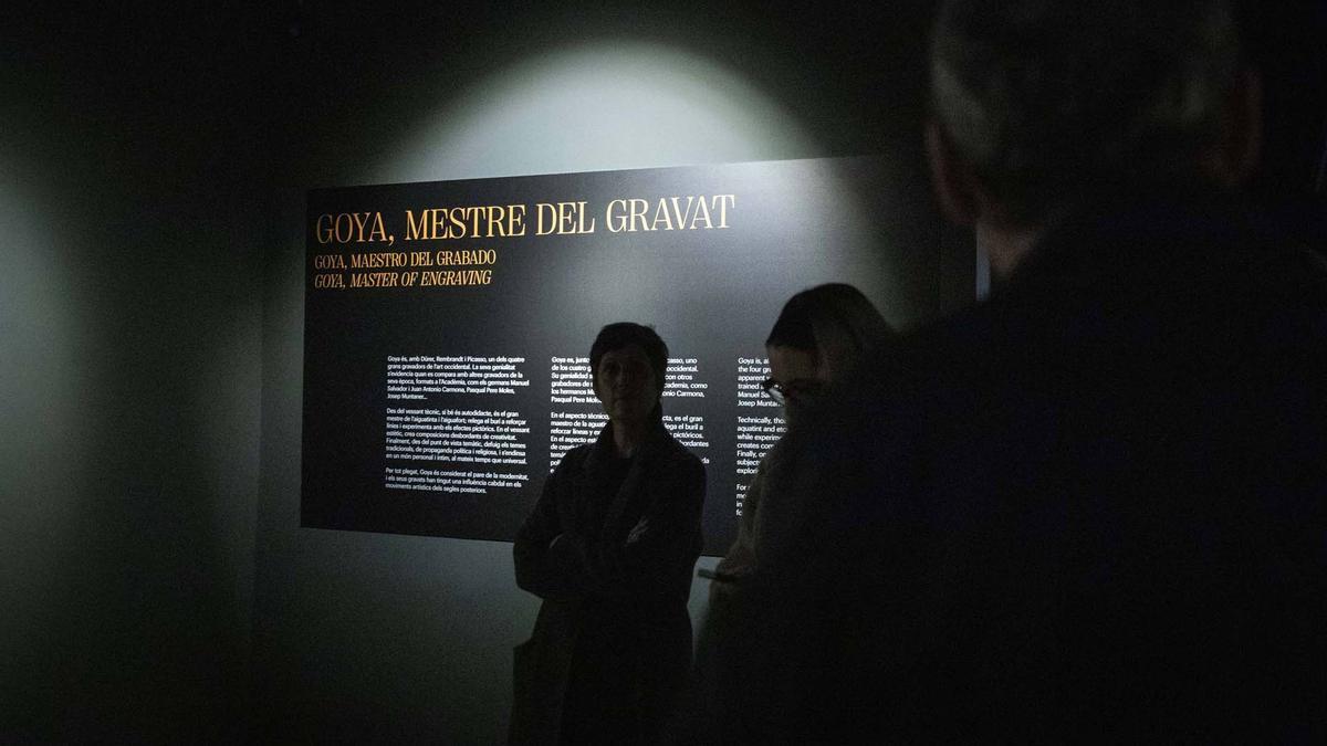 Presentación de la exposición inmersiva universo Goya en el Centre dArt Amatller de Barcelona