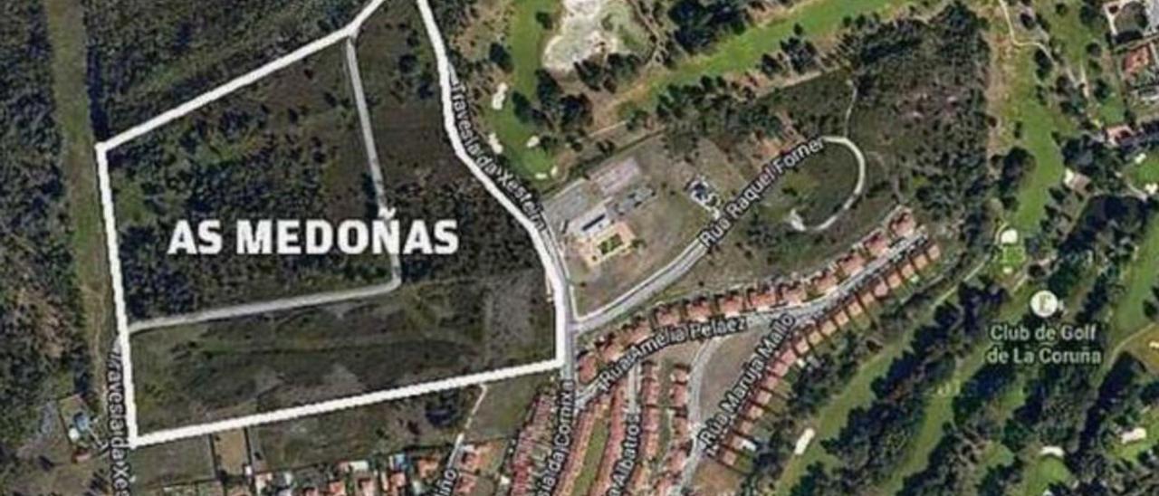 El terreno de la urbanización As Medoñas, en A Zapateira, a la venta por  más de un millón - La Opinión de A Coruña
