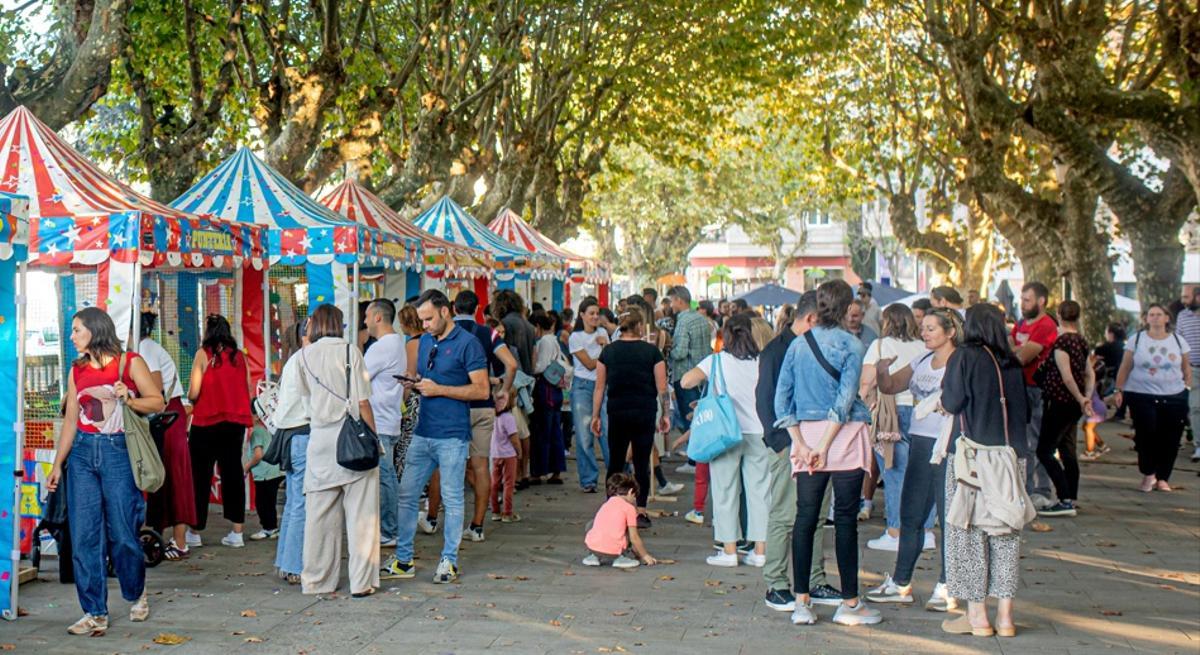 Una de las ferias que organiza Estrela de Marín