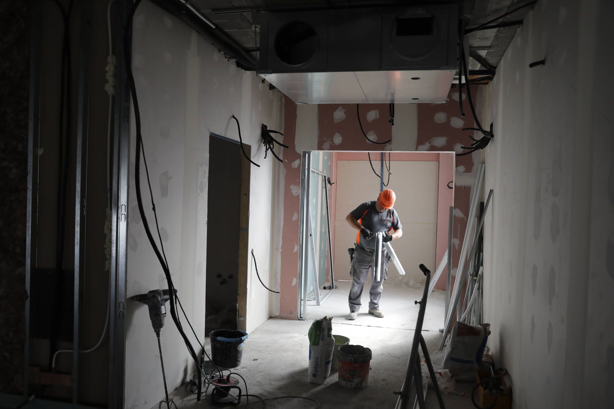 Oviedo, Latores. Obras nuevo pabellón de ASPACE