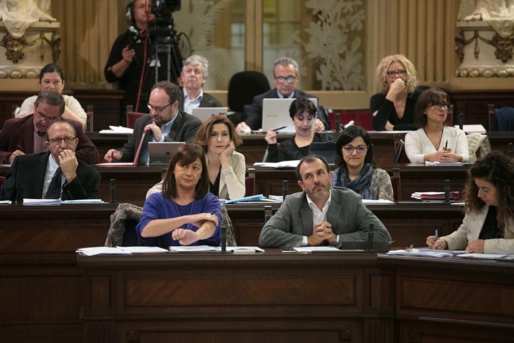 Pleno del Parlament del 15 de noviembre