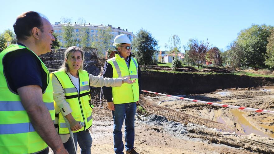 Infraestruturas espera terminar en un año la construcción del tanque de tormentas de Lalín