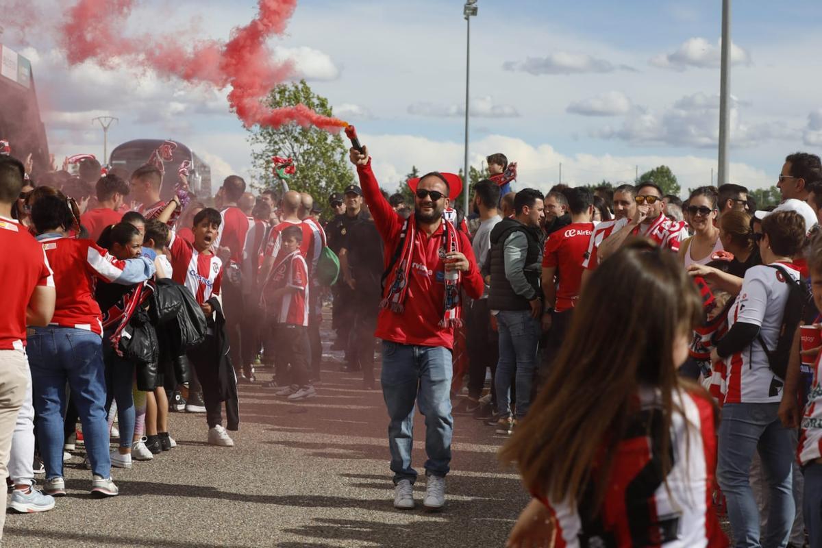 GALERÍA | Así recibió la Fan Zone al Zamora CF antes del partido
