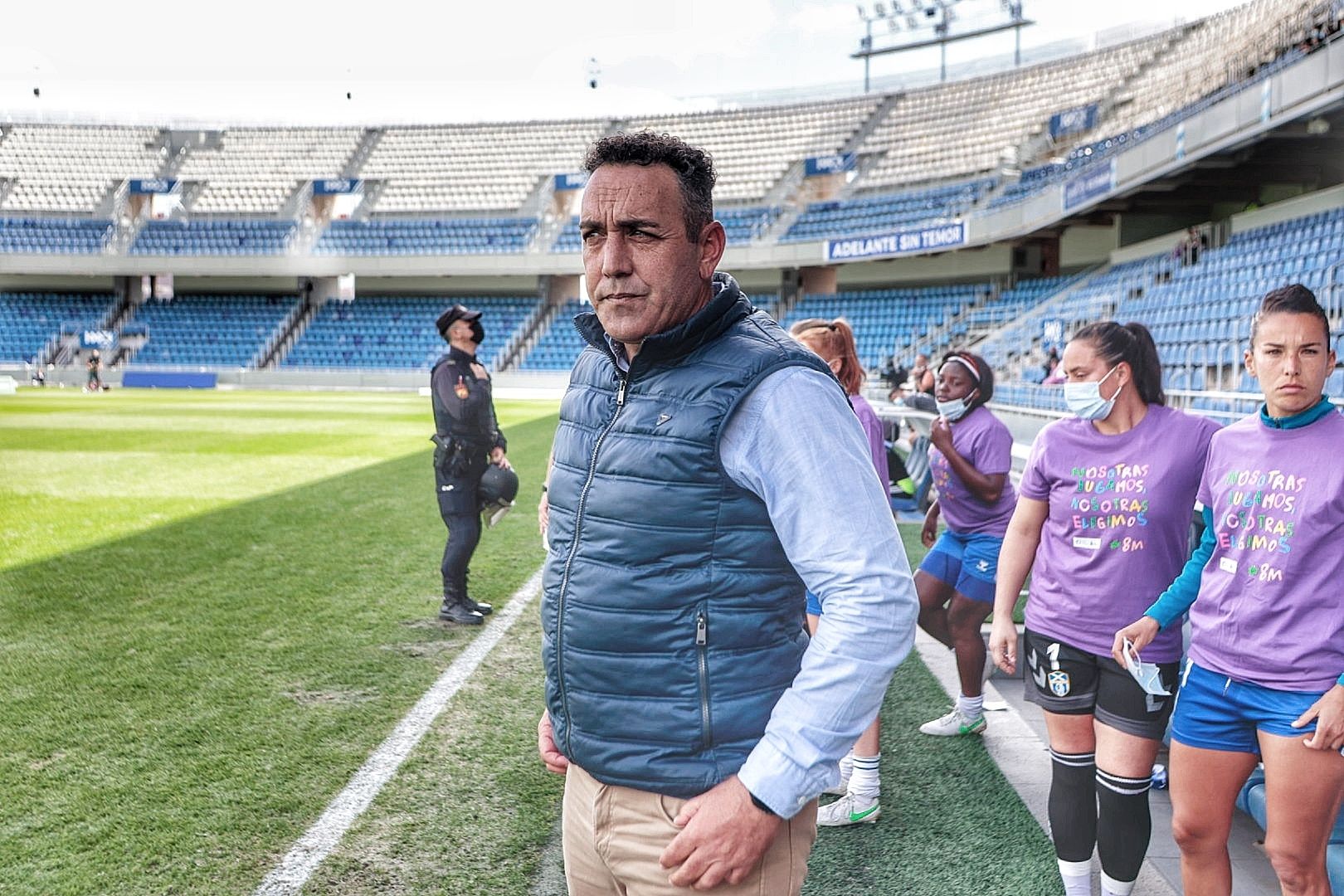 Partido futbol UDG Tenerife-Sevilla de Primera Iberdrola liga femenina