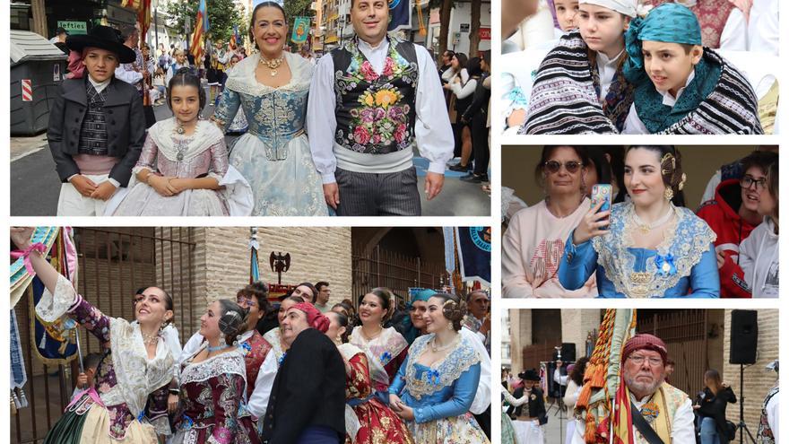 Las comisiones el Marítim, protagonistas en el Homenaje a la Senyera