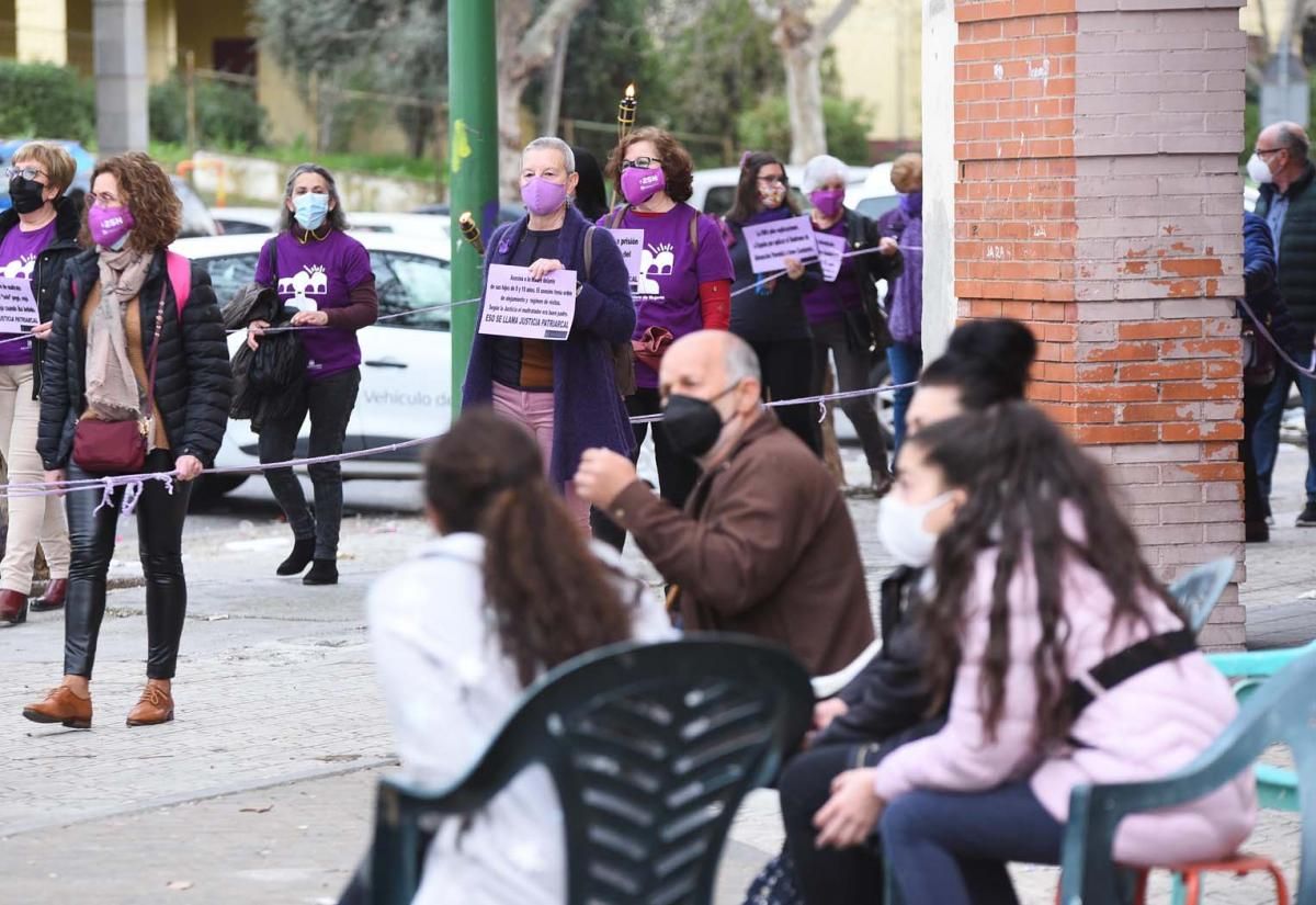 Marcha reivindicativa contra los asesinatos y violencias machistas