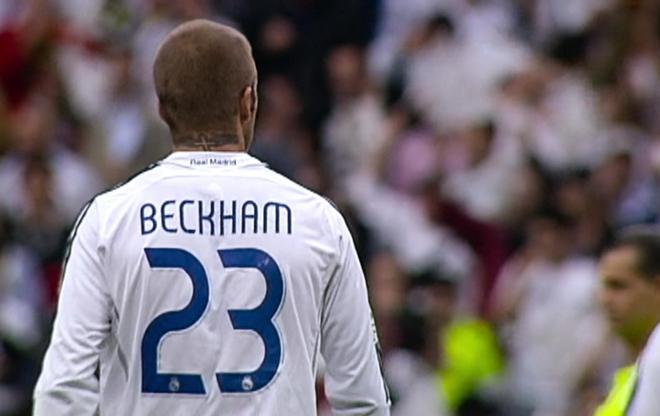 David Beckham ficha por el Real Madrid en 2003
