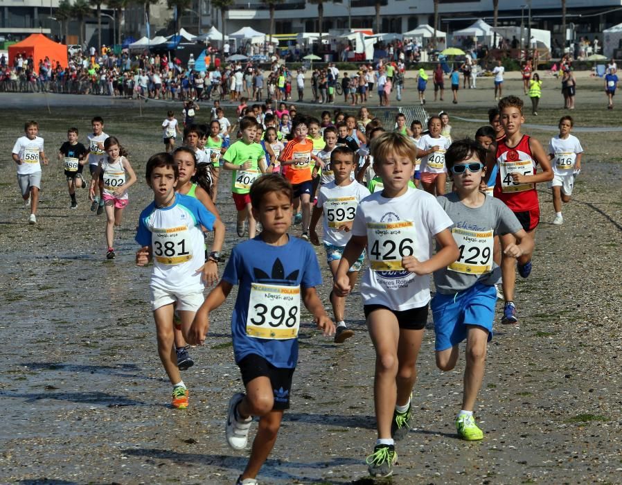 Óscar Bernárdez y Elsa Pena se hacen con la victoria en la exigente prueba de Praia América.