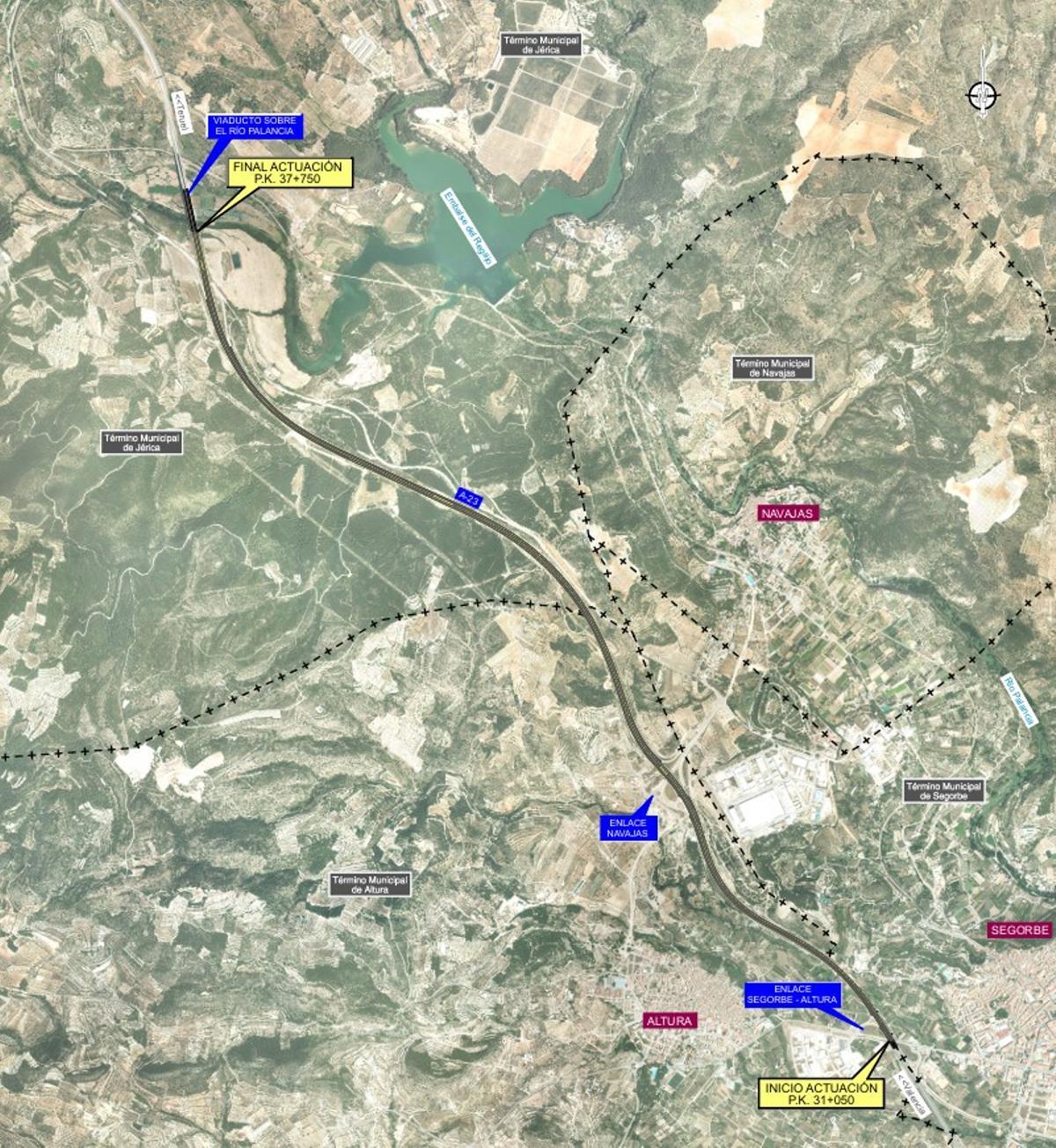 Mapa de la actuación.