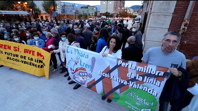 El Ayuntamiento de Alcoy y el PSOE defienden la actuación del Gobierno en la mejora del tren