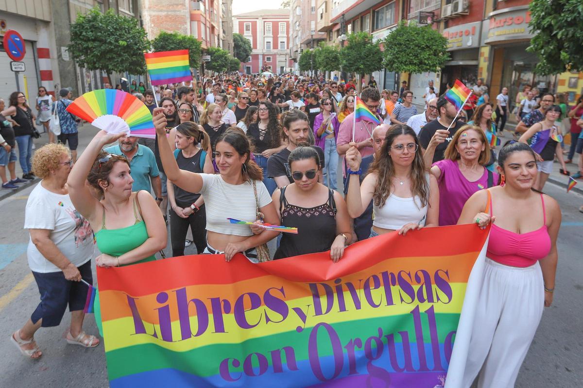 II Marcha Orgullo LGTBI en Orihuela