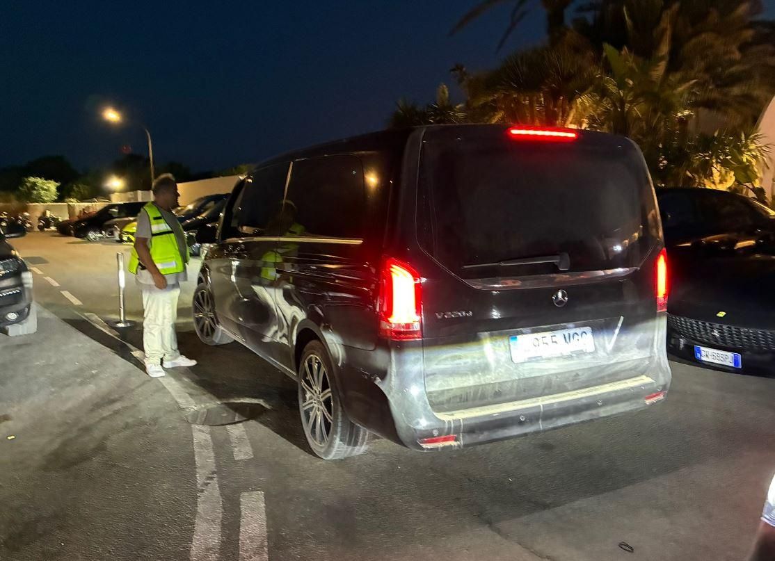 Los coches inmovilizados por transporte ilegal en el aeropuerto de Ibiza