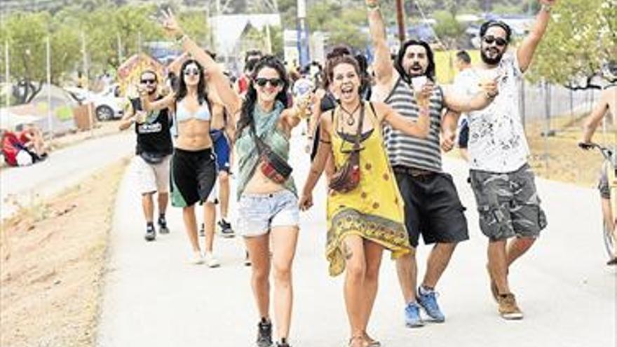 El Rototom cruza su ecuador con  el cámping ya al 100% de ocupación