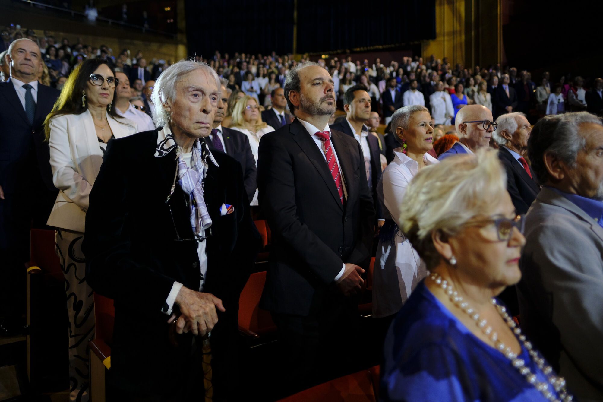 Acto Día de Canarias en el Alfredo Kraus