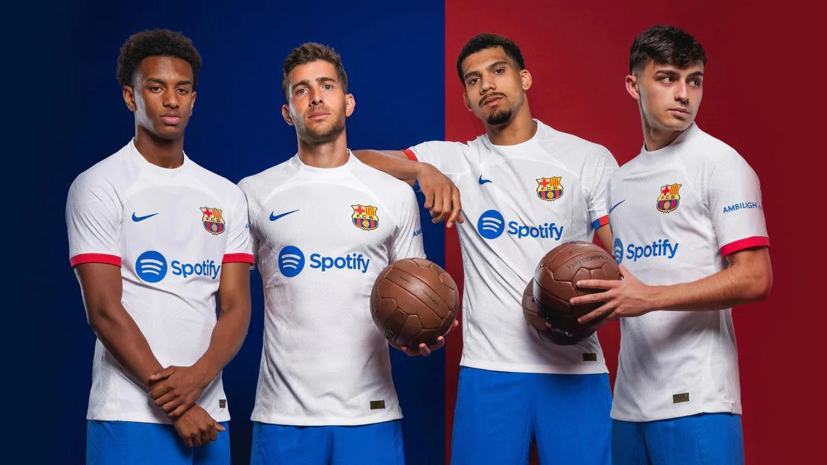 La segunda equipación del Barça para la temporada 2023/24 será blanca