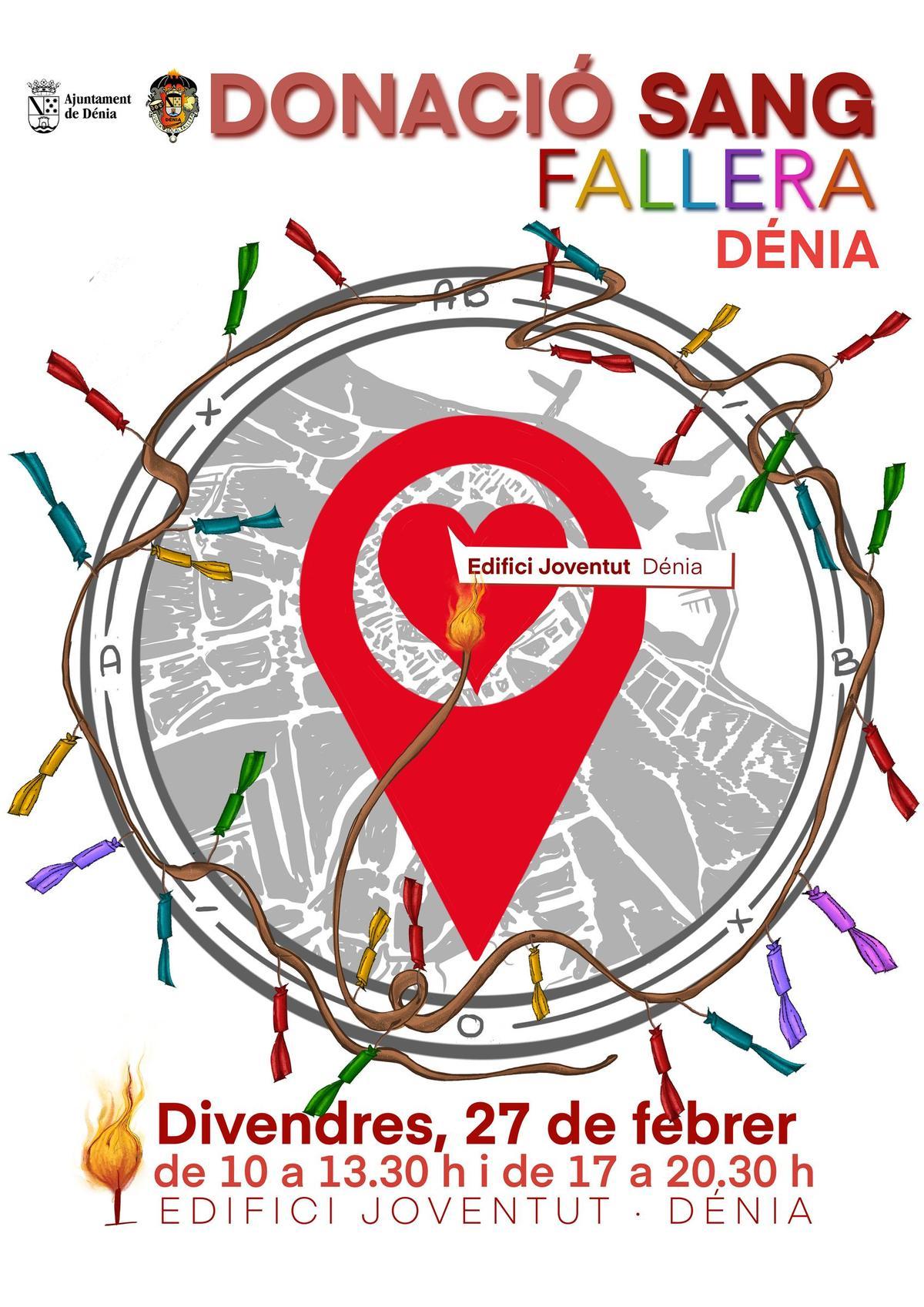 El cartel de la donació de sang