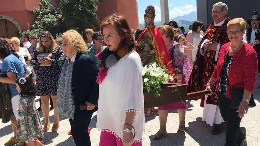 Tineo recupera una imagen de San Pedro del siglo XVI para la procesión de su patrón